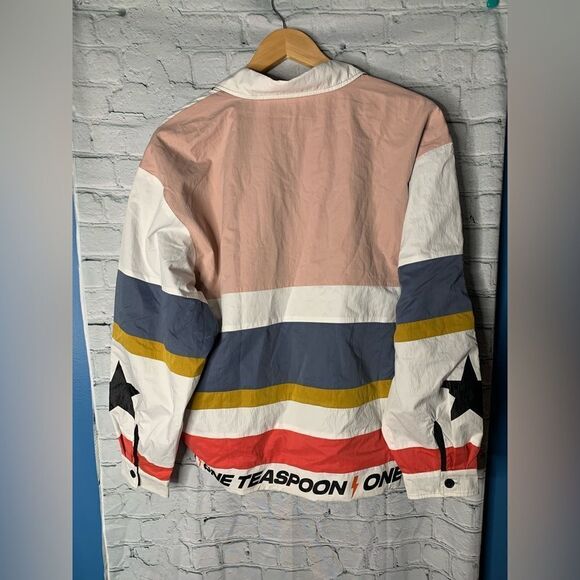 OTS VELOCITY REVERSIBLE WINDBREAKER JACKET. Size medium - Picture 4 of 6